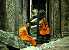 ANGKOR, CAMBODIA-Ta Prohm temple