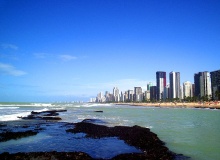 RECIFE, BRAZIL-Boa Viagem beach