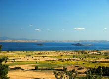 Saros Bay from Korudag, Gallipoli, Turkey