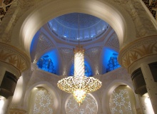 ABU DHABI-Main prayer hall, Sheikh Zayed bin Sultan Al Nahyan Mosque 2