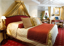Oceania inside cabin