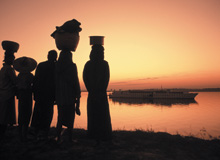 Burma sunset