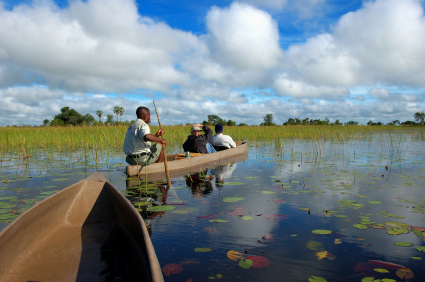 botswana okavango delta mokoro iStock_000002690619XSmall