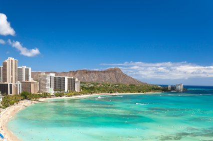 Waikiki beach, Hawaii