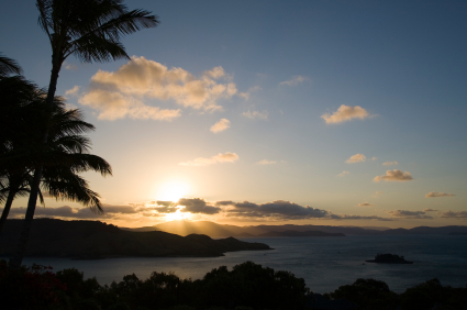 Tropical Sunset on Hamilton Island