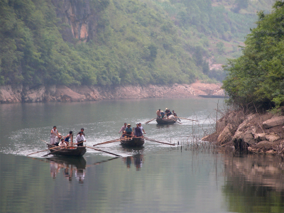 River cruise on the Yangtze river, China