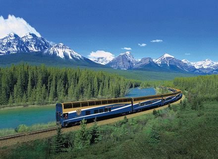 Enjoy Candada with a rail journey in the Rocky Mountains with Concierge Traveller