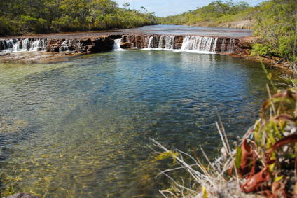 See Elliot Falls near Cape York in Australia