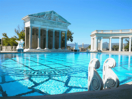 Neptune pool at Hearst Castle Neptune pool at Hearst Castle