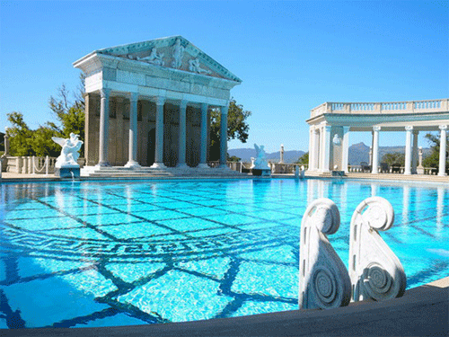 Neptune pool at Hearst Castle