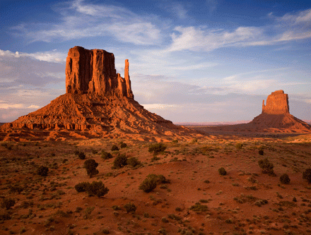 Fly with United Airlines to America to see Monument Valley