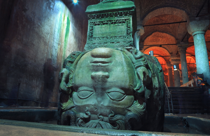 See Medua's Head in Istanbul Turkey