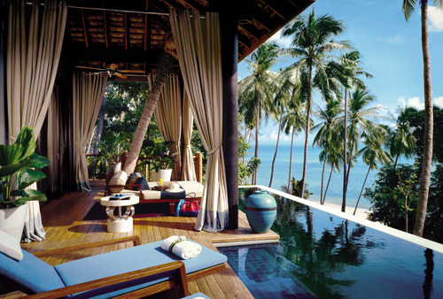Enjoy staying at the Four Seasons Koh Samui on Thailand